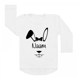 shirt easterbunny girly wit
