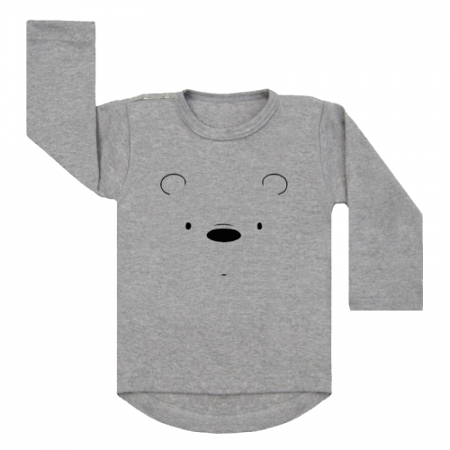 Shirt Polar Bear grijs