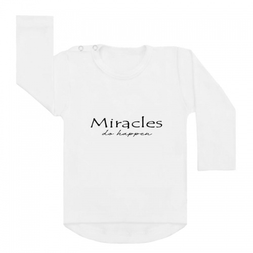 miracles happen shirt wit
